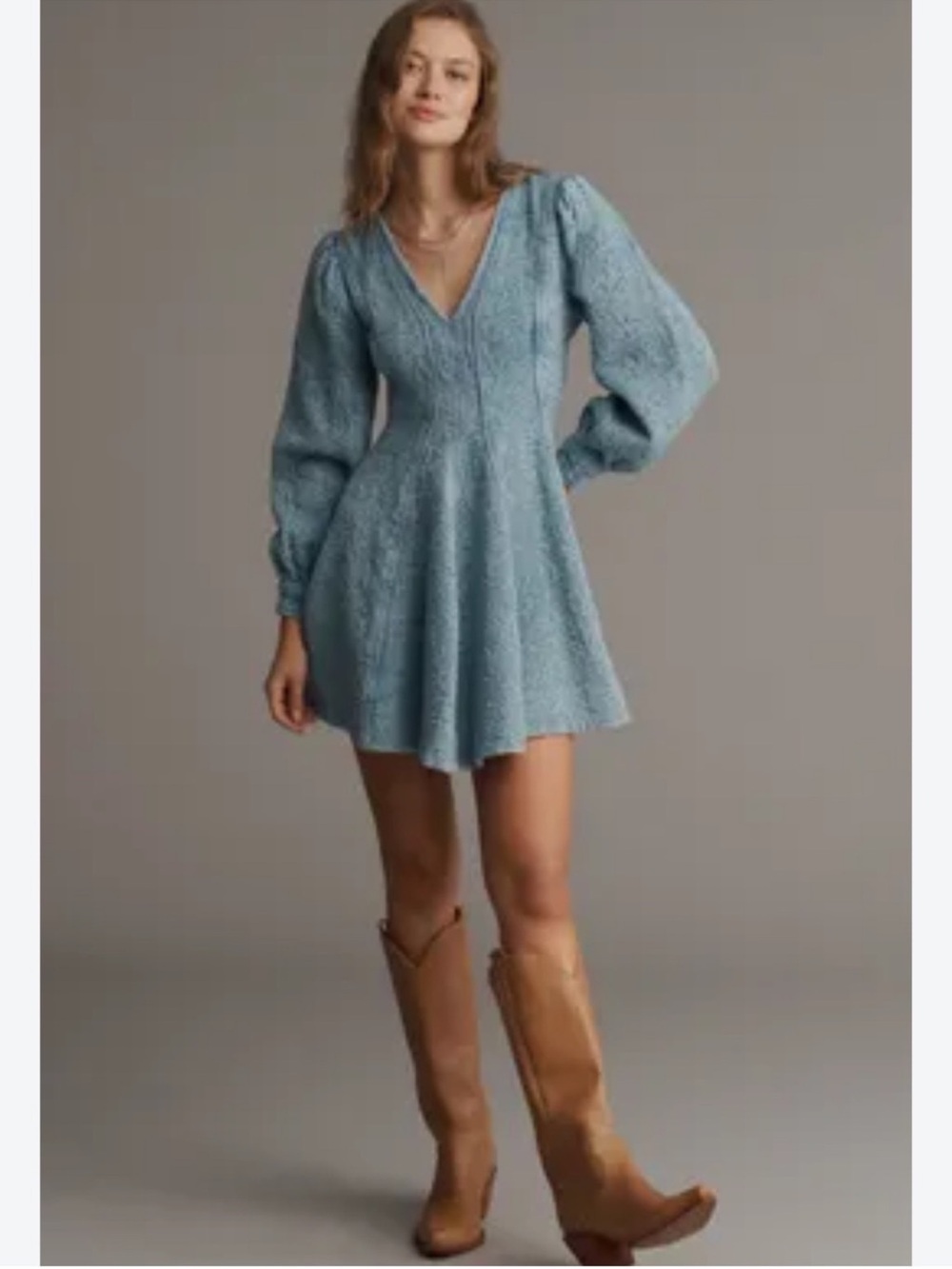 Nwt pilcro long sleeve mini dress